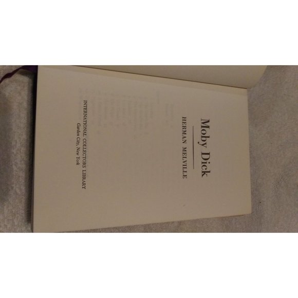 Vintage 1940s Moby Dick, International Collector's Library Herman Melville rare - Picture 8 of 12